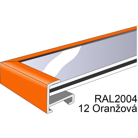 Profil 1, barva 12 Oranžová