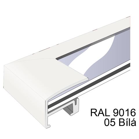 Profil 3, barva 05 Bílá